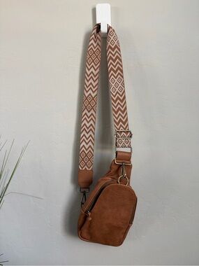 Urban Originals Vegan Leather Sling Bag Boho Crossbody Chest Bag